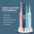 cepillo de dientes electrónico con cabezales de cepillo de dientes reemplazable